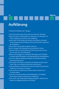 Cover: Aufkl&auml;rung, Band 21: Religion - Meiner