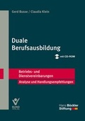 Cover: Duale Berufsausbildung - Bund-Verlag