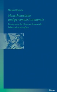Abbildung von: Menschenwürde und personale Autonomie - Meiner