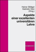 Cover: Aspekte einer exzellenten universit&auml;ren Lehre - Verlag Julius Klinkhardt