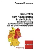 Cover: Barrierefrei vom Kindergarten in die Schule? - Verlag Julius Klinkhardt