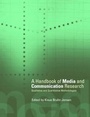Cover: A Handbook of Media and Communication Research - Routledge