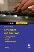 Cover: Schreiben wie ein Profi - Bund-Verlag