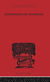 Enlarge image Cover: Conditions of Knowing - Routledge