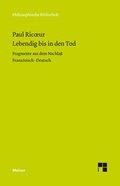 Cover: Lebendig bis in den Tod - Meiner