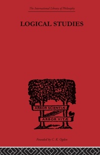 Enlarge image Cover: Logical Studies - Routledge