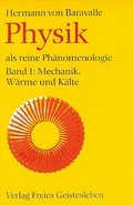 Cover: Physik als reine Ph&auml;nomenologie - Freies Geistesleben
