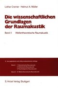 Cover: Die wissenschaftlichen Grundlagen der Raumakustik Band II - Hirzel