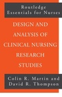 Cover: Design and Analysis of Clinical Nursing Research Studies - Routledge