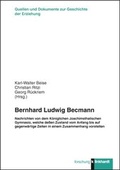 Cover: Bernhard Ludwig Becmann - Verlag Julius Klinkhardt