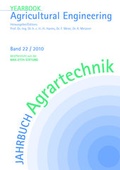 Cover: Jahrbuch Agrartechnik 2010 - DLG-Verlag
