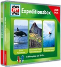 Cover: WAS IST WAS 3-CD-H&ouml;rspielbox Expedition - Tessloff Verlag Ragnar Tessloff GmbH & Co. KG