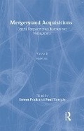 Cover: Mergers and Acquisitions - Routledge