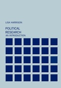 Cover: Political Research - Routledge