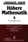 Cover: H&ouml;here Mathematik Eine Einf&uuml;hrung f&uuml;r Studierende und zum Selbststudium. Band 4 - Hirzel