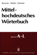 Cover: Mittelhochdeutsches W&ouml;rterbuch - S. Hirzel Verlag
