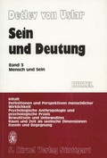 Cover: Sein und Deutung - S. Hirzel Verlag