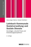 Cover: Lehrbuch Kommunale Sozialverwaltung und Soziale Dienste - Juventa Verlag ein Imprint der Beltz Verlagsgruppe GmbH & Co. KG