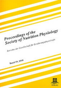 Abbildung von: Proceedings of the Society of Nutrition Physiology Band 19 - DLG-Verlag