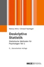 Cover: Deskriptive Statistik - Juventa Verlag ein Imprint der Beltz Verlagsgruppe GmbH & Co. KG