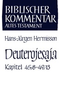 Cover: Deuterojesaja (45,8-49,13) - Vandenhoeck & Ruprecht