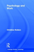 Cover: Psychology and Work - Routledge