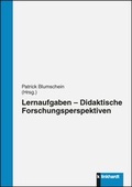 Cover: Lernaufgaben - Didaktische Forschungsperspektiven - Verlag Julius Klinkhardt