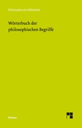 Cover: W&ouml;rterbuch der philosophischen Begriffe - Meiner