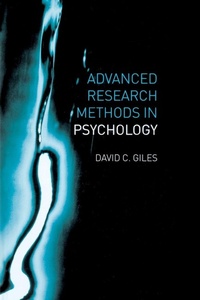 Enlarge image Cover: Advanced Research Methods in Psychology - Routledge