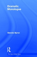 Cover: Dramatic Monologue - Routledge