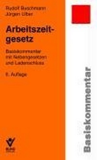 Enlarge image Cover: Arbeitszeitgesetz eBook im ePUB-Format - Bund-Verlag