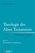 Cover: Theologie des Alten Testaments - Ein kanonischer Entwurf - Vandenhoeck & Ruprecht