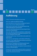Cover: Aufkl&auml;rung, Band 23: Die nat&uuml;rliche Theologie bei Christian Wolff - Meiner