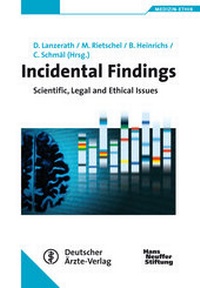 Enlarge image Cover: Incidental Findings - Deutscher Ärzteverlag