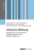 Cover: Inklusive Bildung - Beltz Juventa