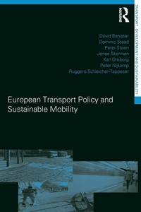 Enlarge image Cover: European Transport Policy and Sustainable Mobility - Routledge