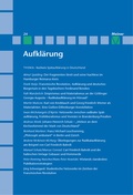 Cover: Aufkl&auml;rung, Band 24: Radikale Sp&auml;taufkl&auml;rung in Deutschland - Meiner