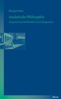 Cover: Analytische Philosophie - Meiner