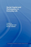 Cover: Social Capital and Participation in Everyday Life - Routledge