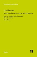 Cover: Ein Traktat &uuml;ber die menschliche Natur. Teilband 2 - Meiner