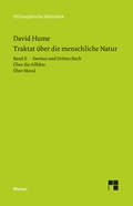 Cover: Ein Traktat &uuml;ber die menschliche Natur. Teilband 2 - Meiner