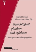 Cover: Gerechtigkeit glauben und erfahren - Vandenhoeck & Ruprecht