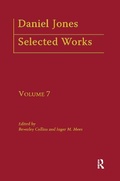Cover: Daniel Jones, Selected Works: Volume VII - Routledge