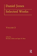 Cover: Daniel Jones, Selected Works: Volume III - Routledge