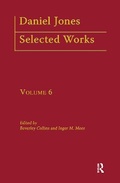 Cover: Daniel Jones, Selected Works: Volume VI - Routledge