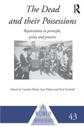 Cover: The Dead and their Possessions - Routledge