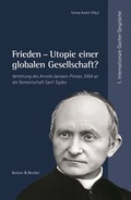 Cover: Frieden - Utopie einer globalen Gesellschaft? - Butzon & Bercker