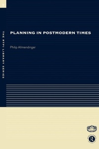 Enlarge image Cover: Planning in Postmodern Times - Routledge