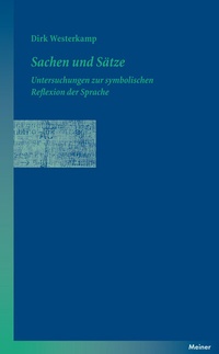 Abbildung von: Sachen und Sätze - Meiner