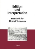 Cover: Edition und Interpretation - Hirzel